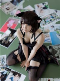 [enako] [enacat black] black silk cat girl(64)
